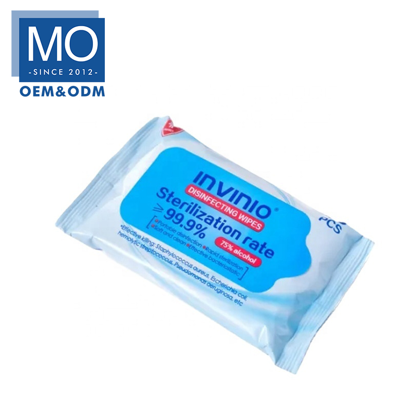 sterilization rate 99.9% alcohol Protective Wipes