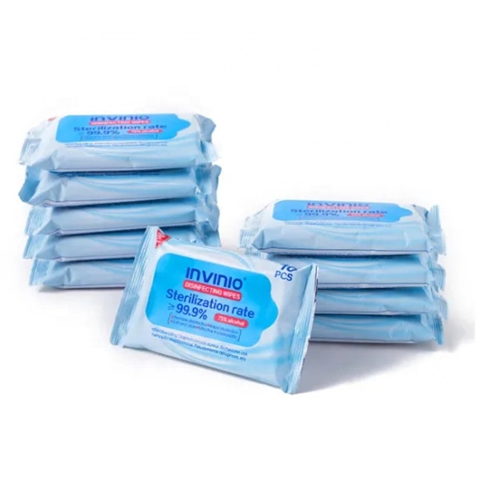 sterilization rate 99.9% alcohol Protective Wipes - 图片 3