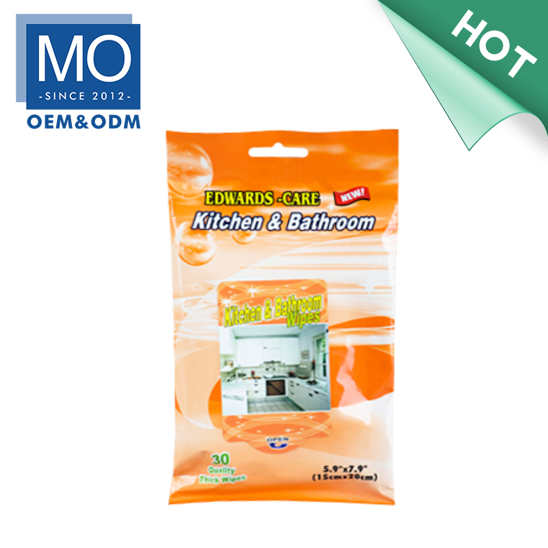 Kitchen Bathroom Wipe Cleaner Wipes Cleans kitchen and bathroom dirt in one go, easy to use, non-irritating, keeps kitchen and bathroom clean
