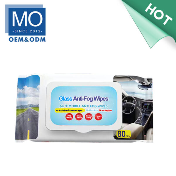 OEM/ODM Disposable Anti-fogging Wipes For Glass  No added fluorescent agents cutomize own brand tailor private logo