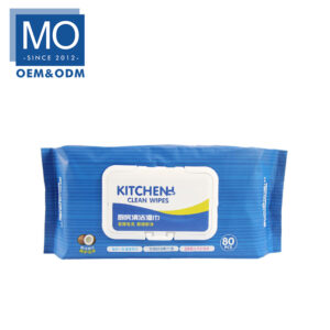Multi-purpose Kitchen Cleaning Wipes Easy to erase Easy to use Good value for money Easy to clean Model No.  HW-2206 Wipe size  15*20cm Material
