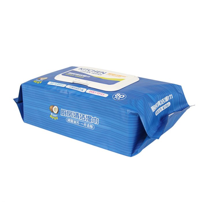 Multi-purpose Kitchen Cleaning Wipes Easy to erase Easy to use Good value for money Easy to clean Model No.  HW-2206 Wipe size  15*20cm Material - 图片 3