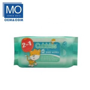 2-in-1 Baby Cleaning Wipes These 2-in-1 soft, thick baby wipes are pre-moistened to cleanse, restore and protect baby's skin in one easy step -