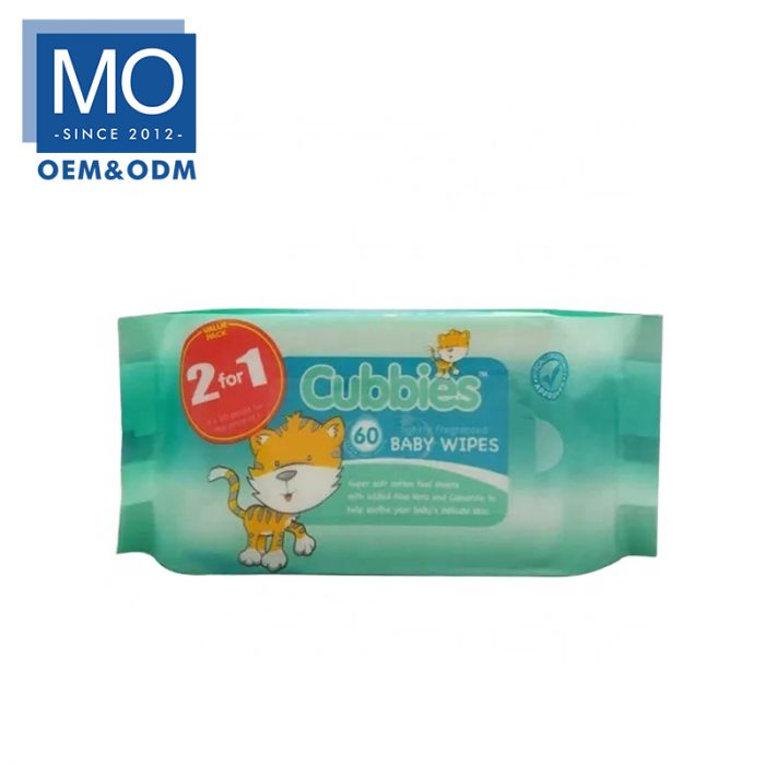 2-in-1 Baby Cleaning Wipes These 2-in-1 soft, thick baby wipes are pre-moistened to cleanse, restore and protect baby's skin in one easy step -