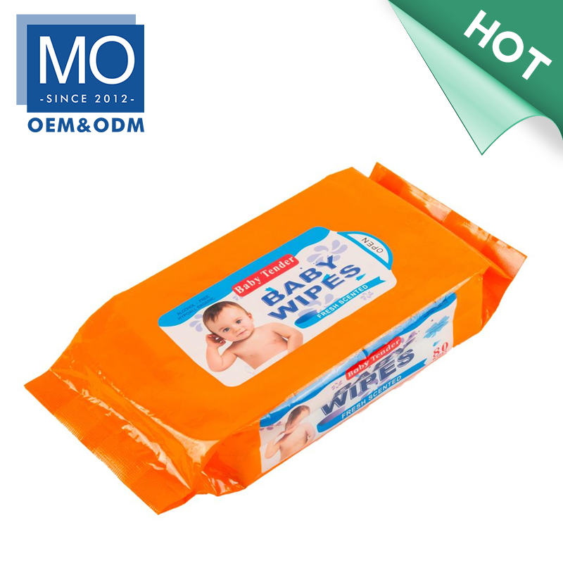 Baby Wipes Sensitive High-quality baby wipes for newborns and sensitive skin, to care for your baby's body with confidence Model No.  BW-2208 Wipe