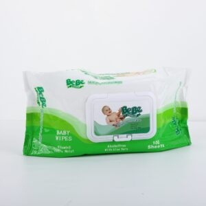 Baby Wipe 100% biodegradable & non alcohol baby wet wipes Model No.  BW-2202 Wipe size  15*20cm Material  40gsm spunlace Packaging