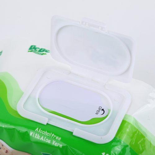 Baby Wipe 100% biodegradable & non alcohol baby wet wipes Model No.  BW-2202 Wipe size  15*20cm Material  40gsm spunlace Packaging - 图片 5